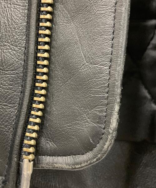 HARLEY-DAVIDSON（ハーレーダビッドソン）HARLEY-DAVIDSON (ハーレーダビッドソン) レザージャケット ブラック サイズ:Mの古着・服飾アイテム