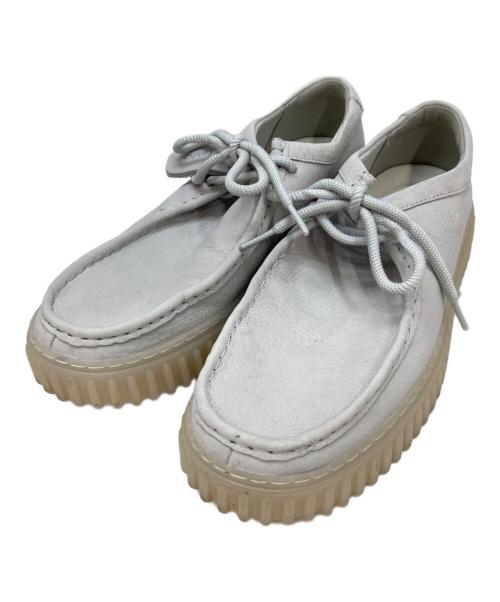 CLARKS（クラークス）CLARKS (クラークス) Torhill Lo グレー サイズ:27.5の古着・服飾アイテム