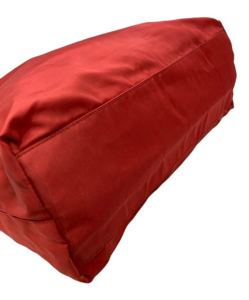 PRADA（プラダ）PRADA (プラダ) ナイロントートバッグ レッドの古着・服飾アイテム