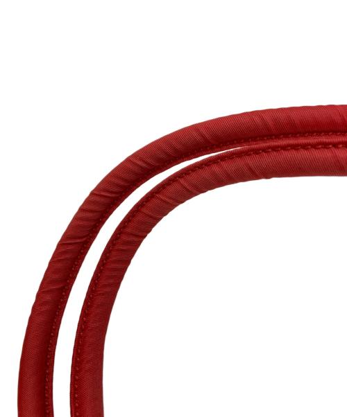 PRADA（プラダ）PRADA (プラダ) ナイロントートバッグ レッドの古着・服飾アイテム