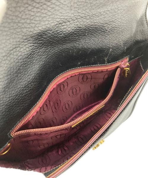 must de cartier（マストドゥカルティエ）must de cartier (マストドゥカルティエ) ショルダーバッグ ブラックの古着・服飾アイテム