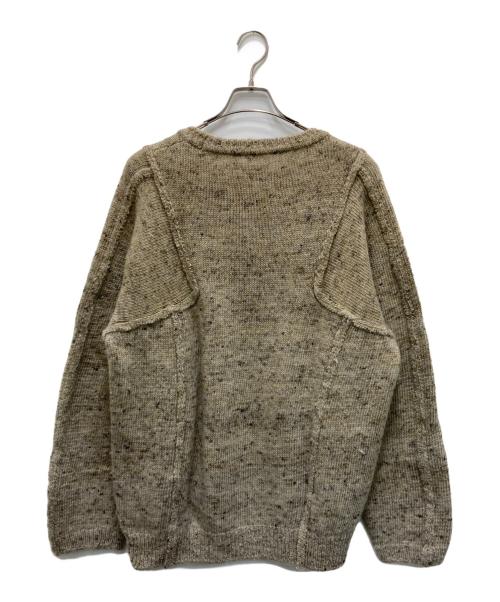 UNDECORATED（アンデコレイテッド）UNDECORATED (アンデコレイテッド) グラデーションニット ベージュ サイズ:3の古着・服飾アイテム