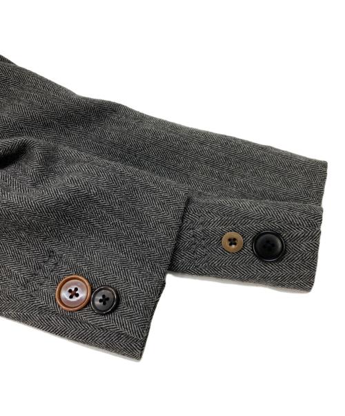 KOLOR（カラー）kolor (カラー) ヘリンボーンテーラードジャケット グレー サイズ:1の古着・服飾アイテム