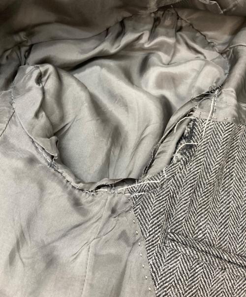 KOLOR（カラー）kolor (カラー) ヘリンボーンテーラードジャケット グレー サイズ:1の古着・服飾アイテム