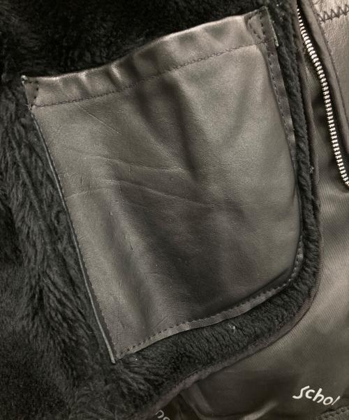Schott（ショット）Schott (ショット) ライナー付レザージャケット ブラック サイズ:34の古着・服飾アイテム
