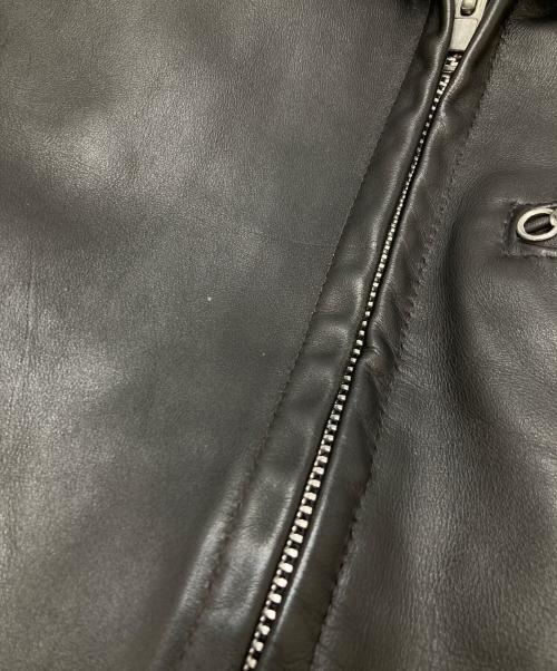 Schott（ショット）Schott (ショット) ライナー付レザージャケット ブラック サイズ:34の古着・服飾アイテム