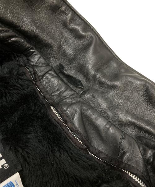 Schott（ショット）Schott (ショット) ライナー付レザージャケット ブラック サイズ:34の古着・服飾アイテム