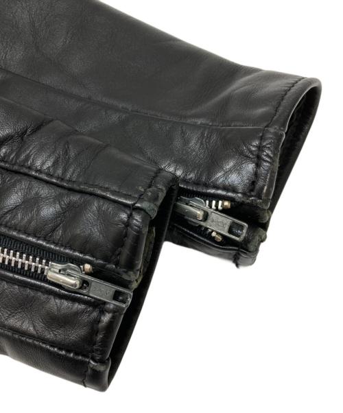 Schott（ショット）Schott (ショット) ライナー付レザージャケット ブラック サイズ:34の古着・服飾アイテム