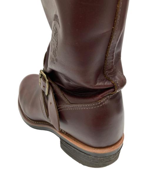 CHIPPEWA（チペワ）CHIPPEWA (チペワ) エンジニアブーツ ワインレッド サイズ:8Eの古着・服飾アイテム