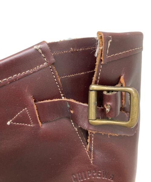 CHIPPEWA（チペワ）CHIPPEWA (チペワ) エンジニアブーツ ワインレッド サイズ:8Eの古着・服飾アイテム