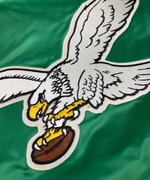 STARTER（スターター）STARTER (スターター) スタジャン グリーン サイズ:Mの古着・服飾アイテム