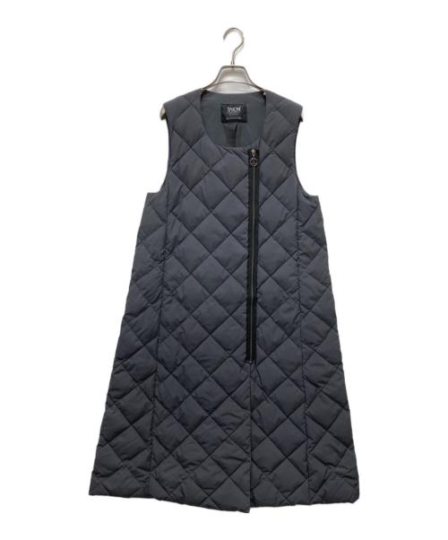 LANVIN en Bleu（ランバンオンブルー）LANVIN en Bleu (ランバンオンブルー) TAION×LIMONTA EASTワンピース グレー サイズ:38の古着・服飾アイテム