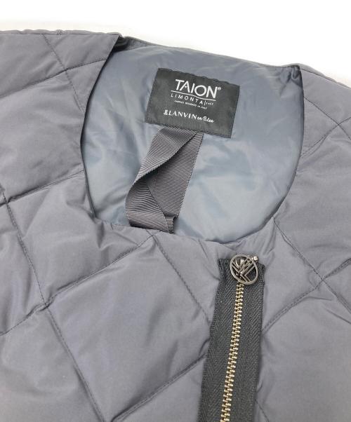 LANVIN en Bleu（ランバンオンブルー）LANVIN en Bleu (ランバンオンブルー) TAION×LIMONTA EASTワンピース グレー サイズ:38の古着・服飾アイテム