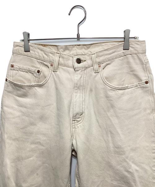 LEVI'S（リーバイス）LEVI'S (リーバイス) 550デニムパンツ アイボリー サイズ:W33 L30の古着・服飾アイテム