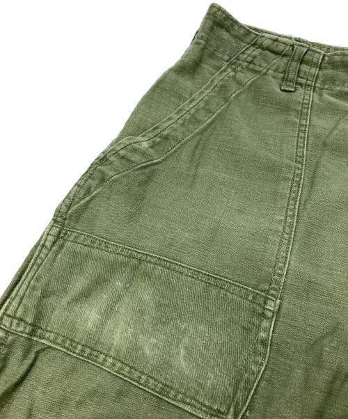 US ARMY（ユーエスアーミー）US ARMY (ユーエスアーミー) ベイカーパンツ グリーン サイズ:30×33の古着・服飾アイテム