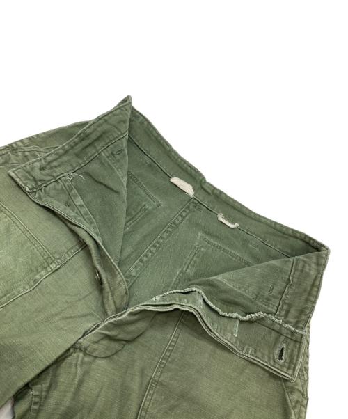 US ARMY（ユーエスアーミー）US ARMY (ユーエスアーミー) ベイカーパンツ グリーン サイズ:30×33の古着・服飾アイテム