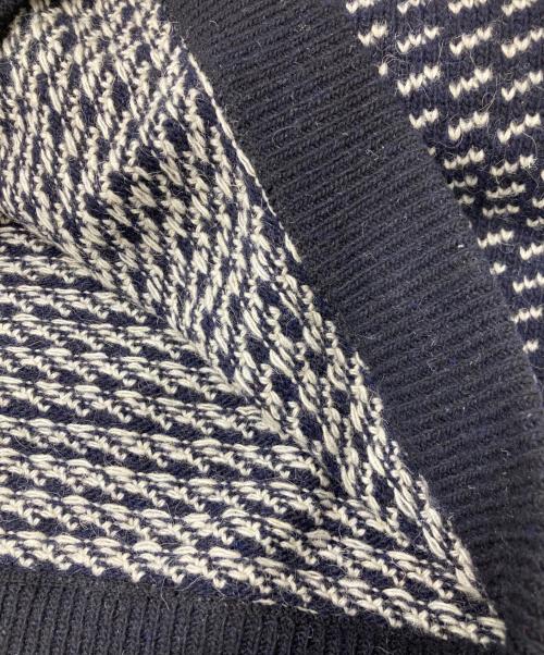 L.L.Bean（エルエルビーン）L.L.Bean (エルエルビーン) バーズアイニット ネイビー サイズ:XLの古着・服飾アイテム