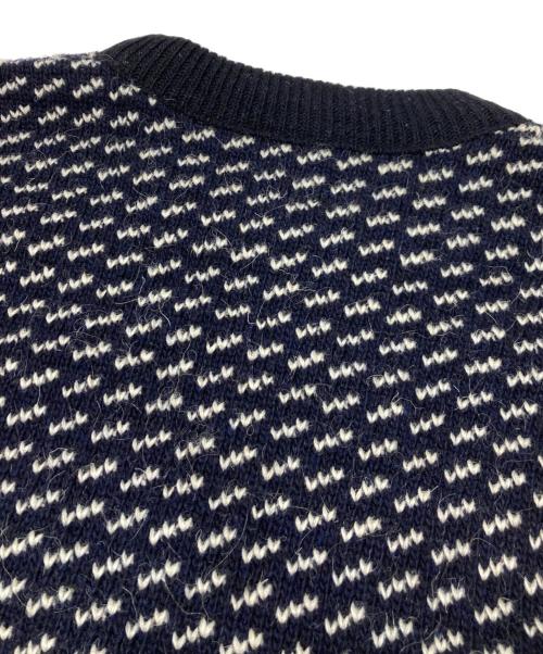 L.L.Bean（エルエルビーン）L.L.Bean (エルエルビーン) バーズアイニット ネイビー サイズ:XLの古着・服飾アイテム