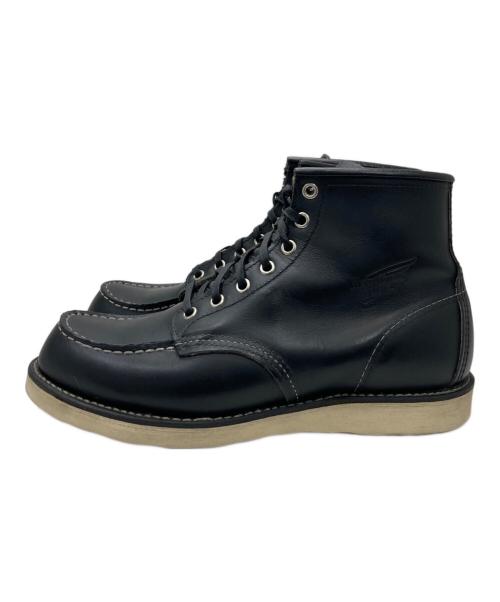 RED WING（レッドウィング）RED WING (レッドウィング) 6-inch Classic Moc ブラック サイズ:7 1/2の古着・服飾アイテム