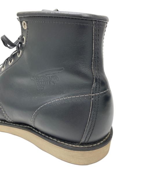 RED WING（レッドウィング）RED WING (レッドウィング) 6-inch Classic Moc ブラック サイズ:7 1/2の古着・服飾アイテム
