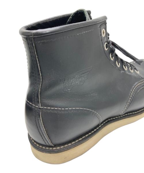 RED WING（レッドウィング）RED WING (レッドウィング) 6-inch Classic Moc ブラック サイズ:7 1/2の古着・服飾アイテム