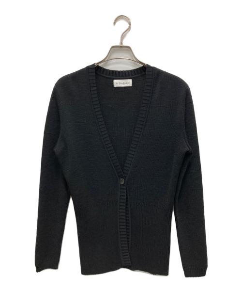 Yves Saint Laurent（イヴサンローラン）Yves Saint Laurent (イヴサンローラン) ニットカーディガン ブラック サイズ:Mの古着・服飾アイテム