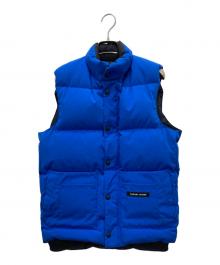 CANADA GOOSE（カナダグース）の古着「フリースタイル ダウンベスト」｜ブルー