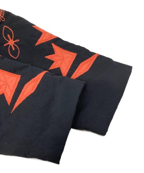 amok（アモク）amok (アモク) FLOWER QUILT JACKET ブラック サイズ:Mの古着・服飾アイテム