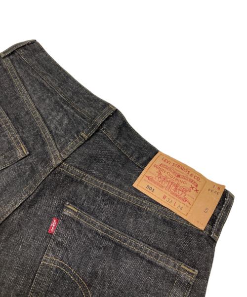 LEVI'S（リーバイス）LEVI'S (リーバイス) 501先染めデニムパンツ ブラック サイズ:W33×L34の古着・服飾アイテム
