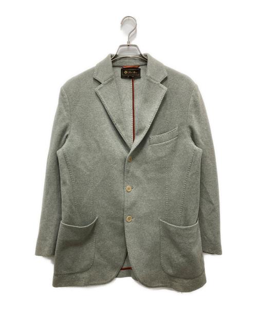 LORO PIANA（ロロピアーナ）LORO PIANA (ロロピアーナ) コットン3Bジャケット グレー サイズ:52の古着・服飾アイテム
