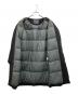 LOFTLABO (ロフトラボ) ノーカラーダウンコート ブラック サイズ:1：18000円