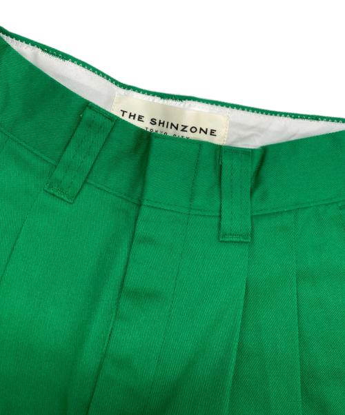 THE SHINZONE（ザ シンゾーン）THE SHINZONE (ザ シンゾーン) トムボーイパンツ グリーン サイズ:32の古着・服飾アイテム
