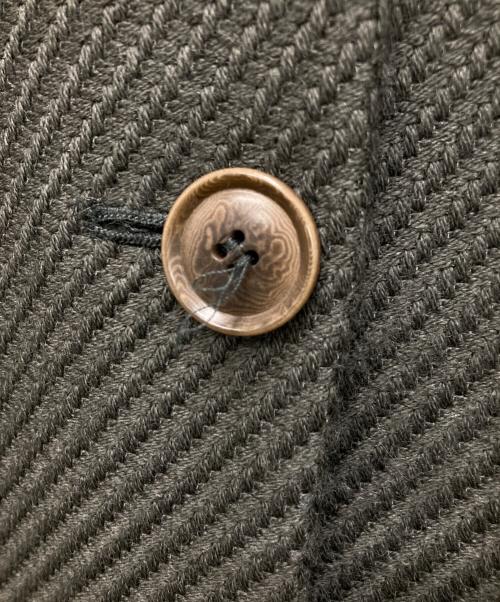 MaxMara（マックスマーラ）MaxMara (マックスマーラ) ウールショートステンカラーコート カーキ サイズ:38の古着・服飾アイテム