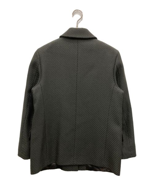 MaxMara（マックスマーラ）MaxMara (マックスマーラ) ウールショートステンカラーコート カーキ サイズ:38の古着・服飾アイテム