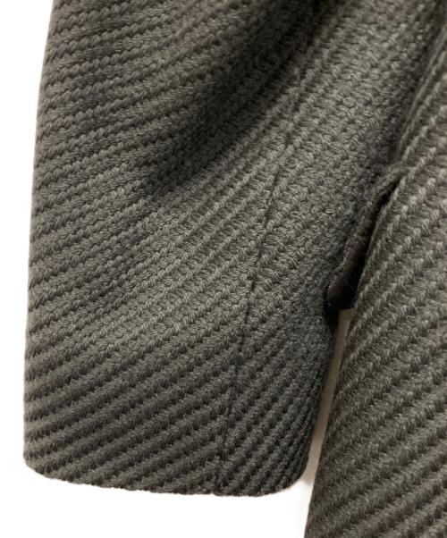 MaxMara（マックスマーラ）MaxMara (マックスマーラ) ウールショートステンカラーコート カーキ サイズ:38の古着・服飾アイテム