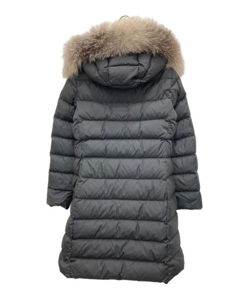 MONCLER（モンクレール）MONCLER (モンクレール) ブルーフォックスファーダウンコート ブラック サイズ:152cmの古着・服飾アイテム