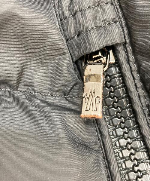 MONCLER（モンクレール）MONCLER (モンクレール) ブルーフォックスファーダウンコート ブラック サイズ:152cmの古着・服飾アイテム