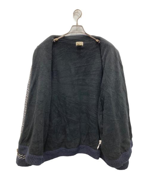 L.L.Bean（エルエルビーン）L.L.Bean (エルエルビーン) バーズアイドライバーズニット ネイビー サイズ:XXLの古着・服飾アイテム