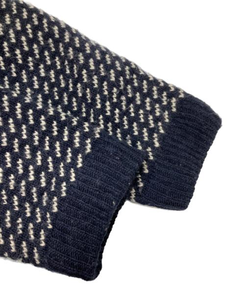 L.L.Bean（エルエルビーン）L.L.Bean (エルエルビーン) バーズアイドライバーズニット ネイビー サイズ:XXLの古着・服飾アイテム