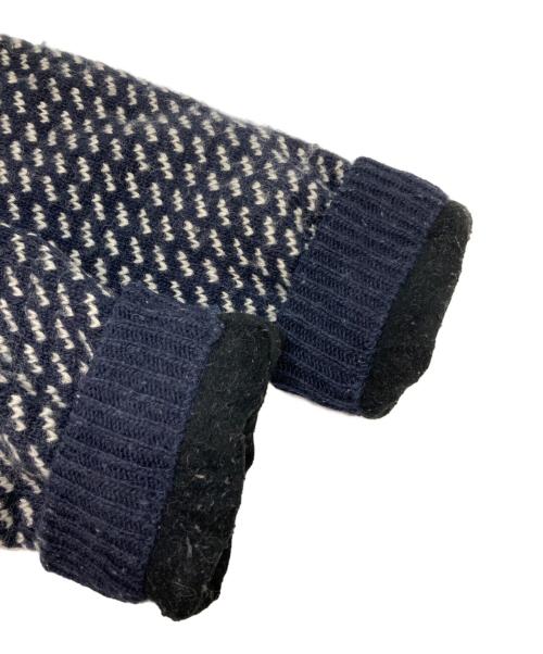 L.L.Bean（エルエルビーン）L.L.Bean (エルエルビーン) バーズアイドライバーズニット ネイビー サイズ:XXLの古着・服飾アイテム