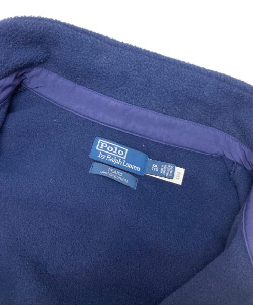 POLO RALPH LAUREN（ポロ・ラルフローレン）POLO RALPH LAUREN (ポロ・ラルフローレン) BEAMS (ビームス) 別注フリースジャケット ネイビー サイズ:XXLの古着・服飾アイテム
