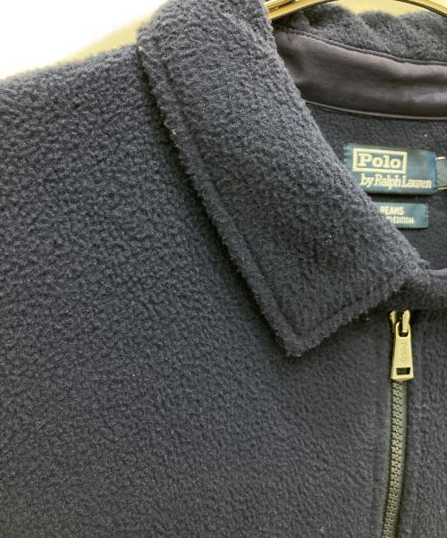 POLO RALPH LAUREN（ポロ・ラルフローレン）POLO RALPH LAUREN (ポロ・ラルフローレン) BEAMS (ビームス) 別注フリースジャケット ネイビー サイズ:XXLの古着・服飾アイテム