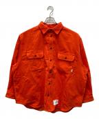 WTAPSダブルタップス）の古着「WCPO / LS / COTTON. CORDUROY」｜オレンジ