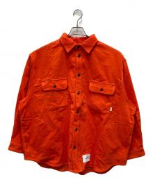 WTAPS（ダブルタップス）の古着「WCPO / LS / COTTON. CORDUROY」｜オレンジ