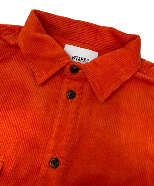 WTAPS（ダブルタップス）WTAPS (ダブルタップス) WCPO / LS / COTTON. CORDUROY オレンジ サイズ:X 04の古着・服飾アイテム