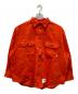 WTAPS（ダブルタップス）の古着「WCPO / LS / COTTON. CORDUROY」｜オレンジ