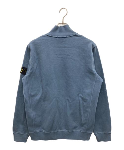 STONE ISLAND（ストーンアイランド）STONE ISLAND (ストーンアイランド) ジップアップスウェットジャケット ブルー サイズ:Lの古着・服飾アイテム