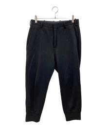 NEIL BARRETT TRAVEL（ニールバレットトラベル）の古着「SLOUCH FIT LOW RISE PANTS」｜ブラック