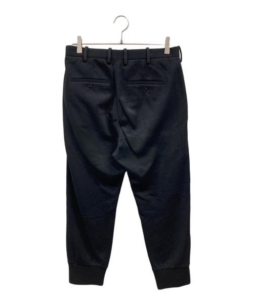 NEIL BARRETT TRAVEL（ニールバレットトラベル）NEIL BARRETT TRAVEL (ニールバレットトラベル) SLOUCH FIT LOW RISE PANTS ブラック サイズ:46の古着・服飾アイテム