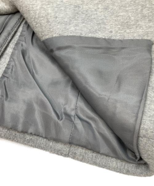 WOO YOUNG MI（ウーヨンミ）WOO YOUNG MI (ウーヨンミ) ショールカラーセミダブル風 ウールジャケット グレー サイズ:48の古着・服飾アイテム